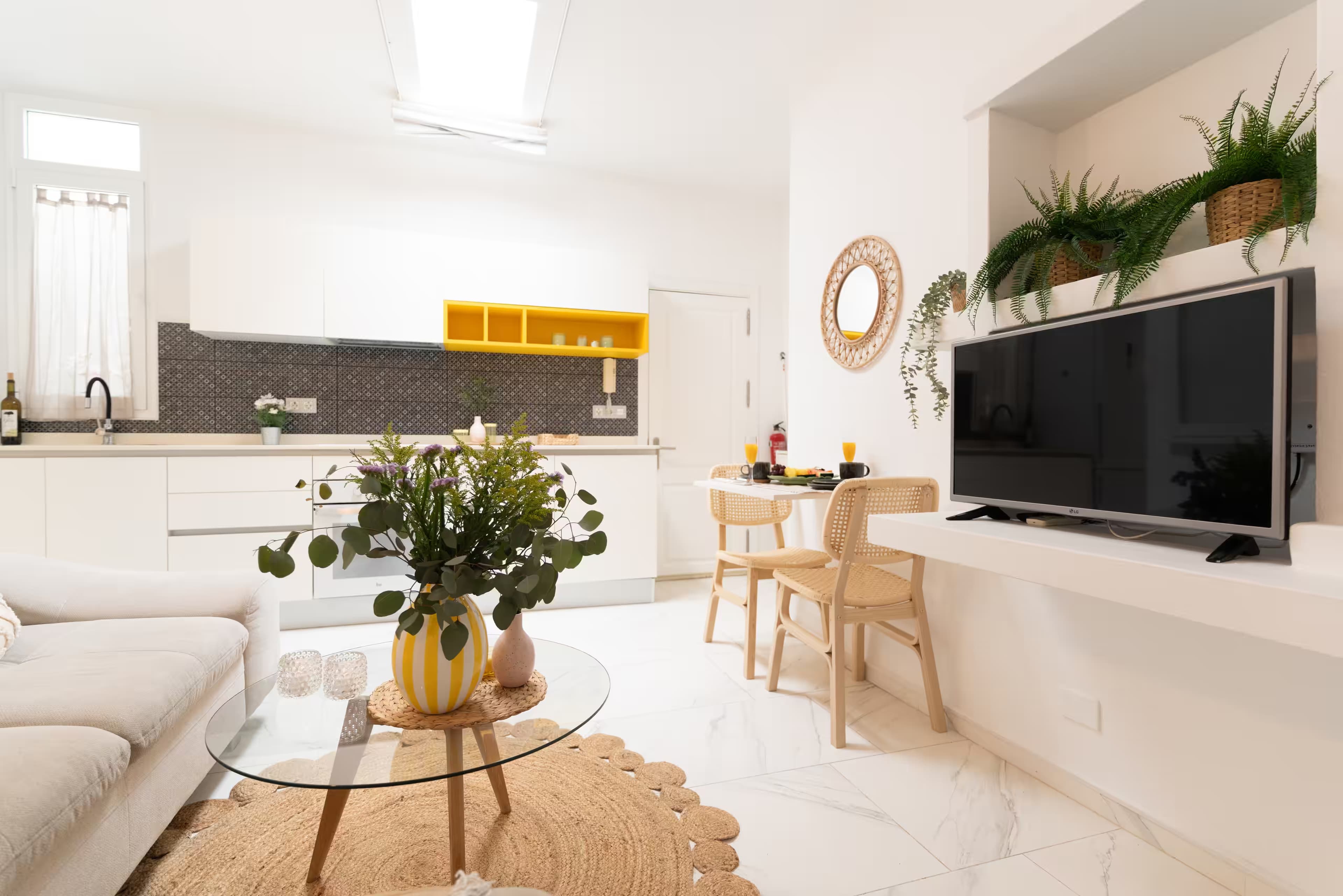 Vista interior de la vivienda